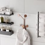 Casa si Gradina - Mobilier - Organizare si depozitare - Cuiere - Cuiere de perete, Wallxpert, metal, cupru, 24x16x40 cm - Infinity.ro