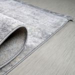 Casa si Gradina - Textile si covoare - Covoare - Covoare casa - Covor de hol, Conceptum Hypnose, gri bej crem, 80x300 cm, polipropilena si poliester - Infinity.ro
