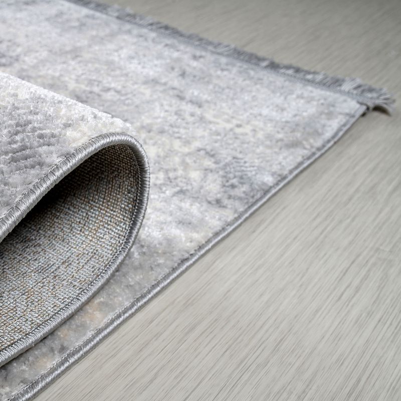 Casa si Gradina - Textile si covoare - Covoare - Covoare casa - Covor de hol, Conceptum Hypnose, gri bej crem, 80x300 cm, polipropilena si poliester - Infinity.ro