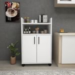 Casa si Gradina - Mobilier - Mobilier baie - Corpuri baie - Dulap baie, Hanah Home, pal melaminat, alb, 60x35x97.3 cm - Infinity.ro