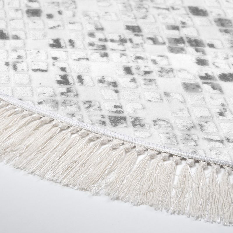 Casa si Gradina - Textile si covoare - Covoare - Covoare casa - Covor, Conceptum Hypnose, gri, 120x120 cm, 100% poliamida, antiderapant, lavabil la masina - Infinity.ro