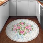 Casa si Gradina - Textile si covoare - Covoare - Covoare casa - Covor, Conceptum Hypnose, pudra, 120x120 cm, 100% poliamida, antiderapant - Infinity.ro