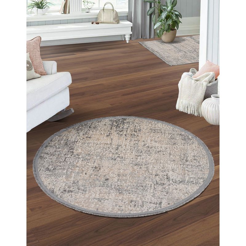 Casa si Gradina - Textile si covoare - Covoare - Covoare casa - Covor, Conceptum Hypnose, gri bej, 80 cm, 100% poliester - Infinity.ro