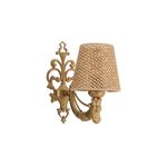 Casa si Gradina - Corpuri si surse de iluminat - Plafoniere, aplice si spoturi - Aplica, Opviq, metal, natural auriu, 24x26 cm, 390FLH2350 - Infinity.ro