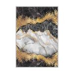 Casa si Gradina - Textile si covoare - Covoare - Covoare casa - Covor, Conceptum Hypnose, alb gri auriu negru, 160x230 cm, 100% poliester, antiderapant - Infinity.ro