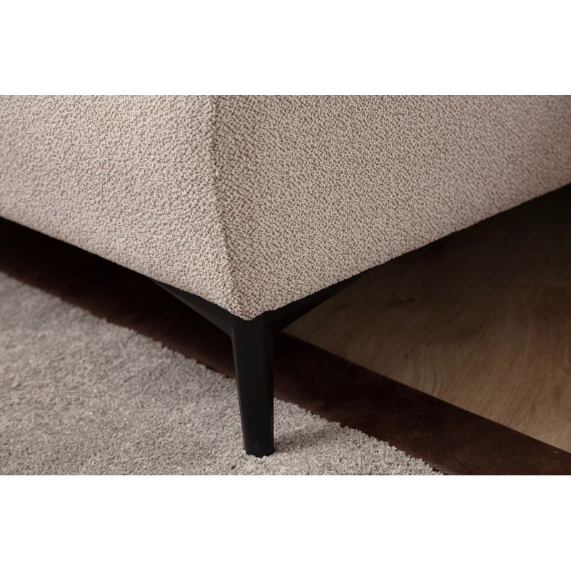 Casa si Gradina - Mobilier - Scaune si fotolii - Fotolii - Fotoliu, Atelier Del Sofa, lemn de fag, bej si scorţişoara, 100x85x85 cm - Infinity.ro