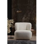 Casa si Gradina - Mobilier - Scaune si fotolii - Fotolii - Fotoliu, Hanah Home, lemn fag si pal, alb, 85x78x80 cm - Infinity.ro