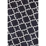 Casa si Gradina - Textile si covoare - Covoare - Covoare casa - Covor de hol, Conceptum Hypnose, negru alb, 80x200 cm, 100% poliester, antiderapant - Infinity.ro