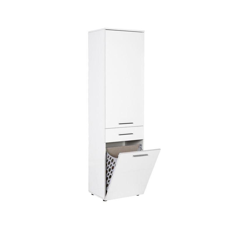 Casa si Gradina - Mobilier - Dulapuri si sifoniere - Dulapuri - Dulap multifunctional, Hanah Home, pal melaminat, alb, 52x38x187 cm - Infinity.ro