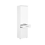 Casa si Gradina - Mobilier - Dulapuri si sifoniere - Dulapuri - Dulap multifunctional, Hanah Home, pal melaminat, alb, 52x38x187 cm - Infinity.ro