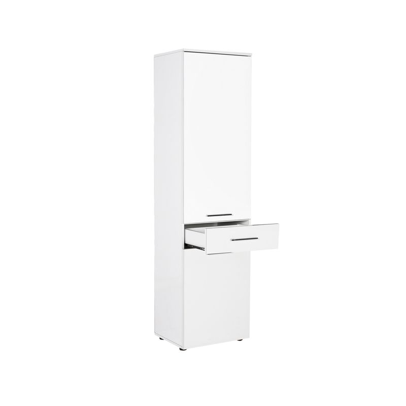 Casa si Gradina - Mobilier - Dulapuri si sifoniere - Dulapuri - Dulap multifunctional, Hanah Home, pal melaminat, alb, 52x38x187 cm - Infinity.ro