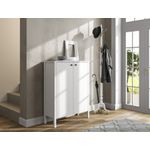 Casa si Gradina - Mobilier - Dulapuri si sifoniere - Dulapuri pantofi - Dulap pantofi, Hanah Home, pal melaminat, lemn si alb, 90x35x118 cm - Infinity.ro