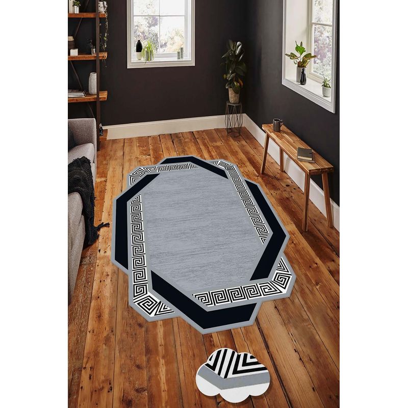 Casa si Gradina - Textile si covoare - Covoare - Covoare casa - Covor, Conceptum Hypnose, multicolor, 50x80 cm, 100% poliester, antiderapant, 478HFT3320 - Infinity.ro