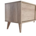 Casa si Gradina - Mobilier - Comode si corpuri - Comode - Comoda tv, Hanah Home, pal melaminat, nuc deschis, 120x40x50 cm - Infinity.ro