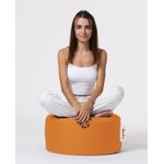 Casa si Gradina - Mobilier - Scaune si fotolii - Tabureti - Taburet de gradina, Hanah Home, polistiren reciclat, portocaliu, 55x55x30 cm - Infinity.ro