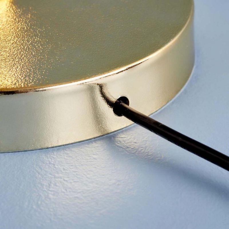 Casa si Gradina - Corpuri si surse de iluminat - Veioze si lampi - Veioze - Veioza, Opviq, textil, bej auriu, 22x14x37 cm - Infinity.ro