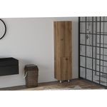 Casa si Gradina - Mobilier - Mobilier baie - Corpuri baie - Dulap baie, Hanah Home, pal melaminat, nuc, 35x31.9x154.8 cm - Infinity.ro