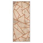 Casa si Gradina - Textile si covoare - Covoare - Covoare casa - Covor, Conceptum Hypnose, crem, portocaliu, 100x150 cm, 100% poliester, antiderapant - Infinity.ro