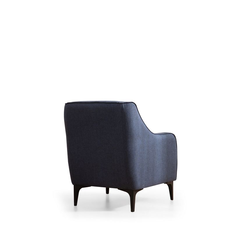 Casa si Gradina - Mobilier - Scaune si fotolii - Fotolii - Fotoliu, Hanah Home, lemn fag si pal, albastru, 94x87x77 cm - Infinity.ro