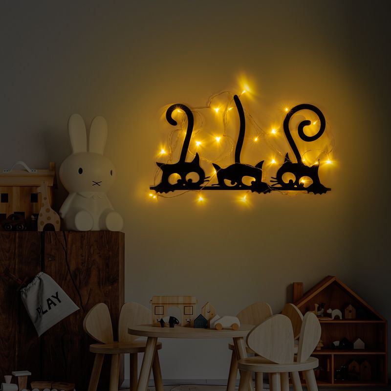 Casa si Gradina - Corpuri si surse de iluminat - Plafoniere, aplice si spoturi - Aplica decorativa de perete, Wallxpert, metal, negru, 33x60 cm - Infinity.ro