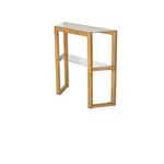Casa si Gradina - Mobilier - Comode si corpuri - Comode - Comoda, Hanah Home, lemn masiv, stejar, 85x31x85 cm - Infinity.ro