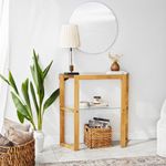 Casa si Gradina - Mobilier - Comode si corpuri - Comode - Comoda, Hanah Home, lemn masiv, stejar, 85x31x85 cm - Infinity.ro