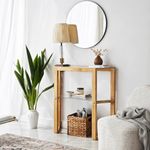 Casa si Gradina - Mobilier - Comode si corpuri - Comode - Comoda, Hanah Home, lemn masiv, stejar, 85x31x85 cm - Infinity.ro