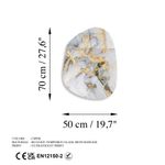 Casa si Gradina - Decoratiuni - Tablouri - Tablou decorativ, Wallxpert, sticla securizata, multicolor, 50x70 cm, 123BZM2583 - Infinity.ro