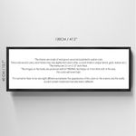 Casa si Gradina - Decoratiuni - Tablouri - Tablou decorativ inramat, Wallxpert, mdf, multicolor, 120x40x3.5 cm, 856EVL1537 - Infinity.ro