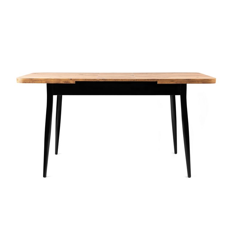 Casa si Gradina - Mobilier - Mese si birouri - Mese bucatarie si dining - Masa extensibila, Hanah Home, PAL melaminat, pin atlantic, 120x70x75 cm, extensibila pana la 150 cm - Infinity.ro