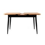 Casa si Gradina - Mobilier - Mese si birouri - Mese bucatarie si dining - Masa extensibila, Hanah Home, PAL melaminat, pin atlantic, 120x70x75 cm, extensibila pana la 150 cm - Infinity.ro