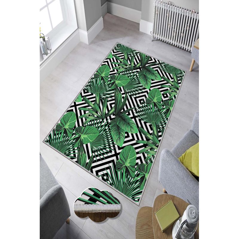 Casa si Gradina - Textile si covoare - Covoare - Covorase intrare - Covoras de intrare, Conceptum Hypnose, multicolor, 80x150 cm, 100% poliester, antiderapant, 478HFT2088 - Infinity.ro