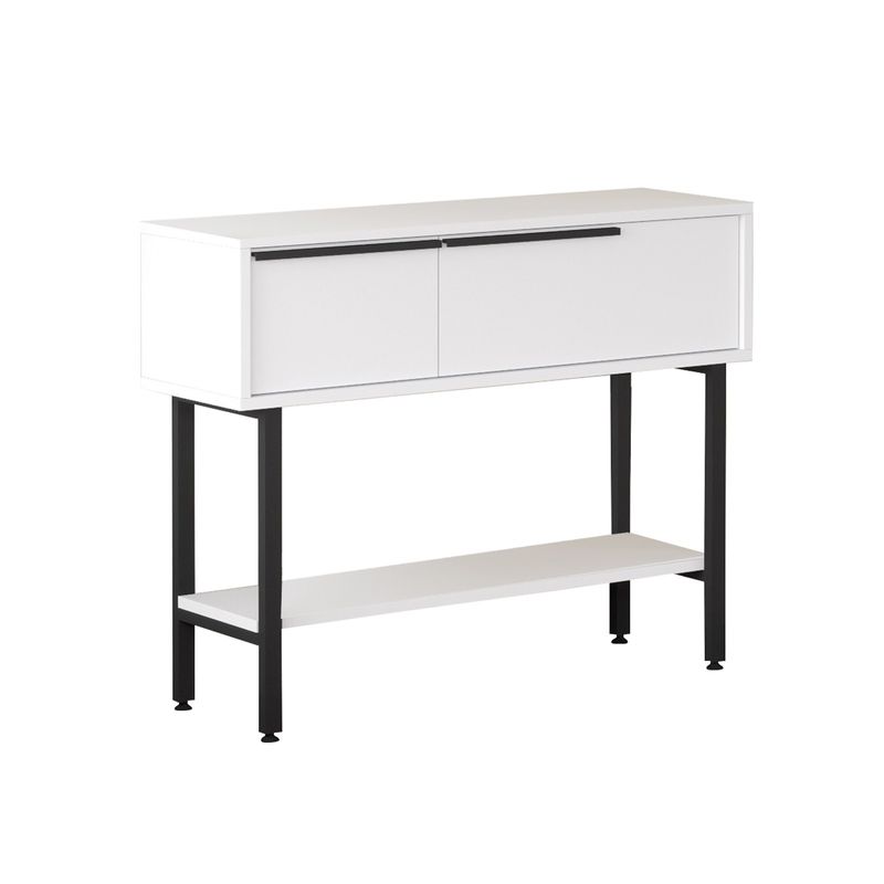 Casa si Gradina - Mobilier - Comode si corpuri - Console - Consola, Hanah Home, PAL melaminat, alb, 100x29.5x76 cm - Infinity.ro