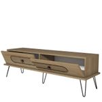 Casa si Gradina - Mobilier - Comode si corpuri - Comode - Comoda tv, Hanah Home, pal melaminat, stejar, 145x45x40 cm - Infinity.ro