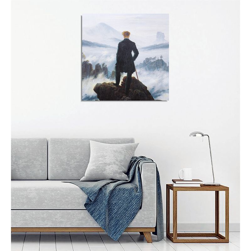 Casa si Gradina - Decoratiuni - Tablouri - Tablou decorativ, Wallxpert, panza, multicolor, 45x45 cm, rama lemn, 265VGA1308 - Infinity.ro