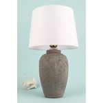 Casa si Gradina - Corpuri si surse de iluminat - Veioze si lampi - Veioze - Veioza, Opviq, ceramica, gri alb, 29.5x50 cm - Infinity.ro