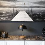 Casa si Gradina - Corpuri si surse de iluminat - Veioze si lampi - Veioze - Veioza, Opviq, metal, negru, 23x12x38 cm - Infinity.ro