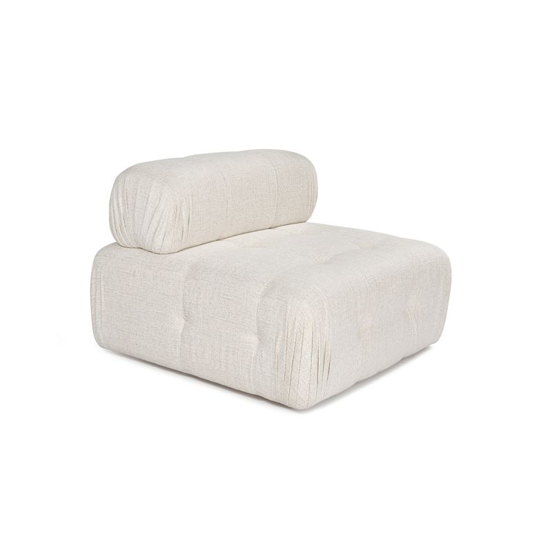 Casa si Gradina - Mobilier - Scaune si fotolii - Fotolii - Fotoliu, Atelier Del Sofa, lemn fag, crem, 100x100x80 cm - Infinity.ro