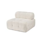Casa si Gradina - Mobilier - Scaune si fotolii - Fotolii - Fotoliu, Atelier Del Sofa, lemn fag, crem, 100x100x80 cm - Infinity.ro