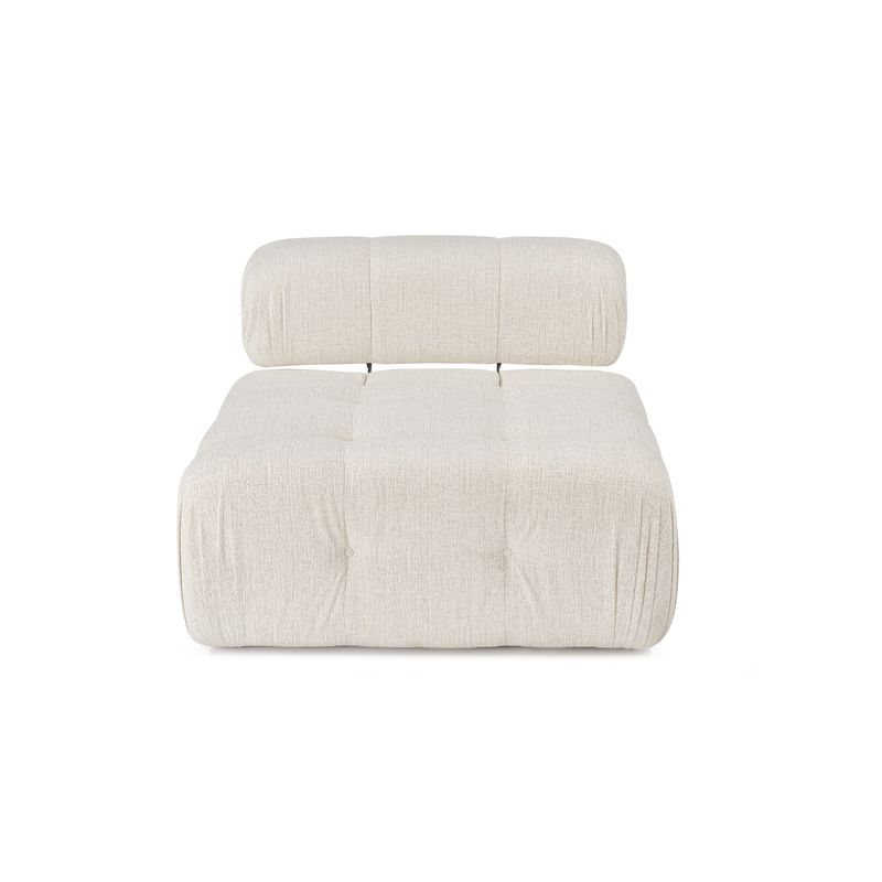 Casa si Gradina - Mobilier - Scaune si fotolii - Fotolii - Fotoliu, Atelier Del Sofa, lemn fag, crem, 100x100x80 cm - Infinity.ro