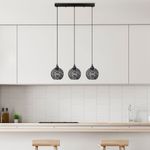 Casa si Gradina - Corpuri si surse de iluminat - Lustre si pendule - Candelabru, Opviq, metal, negru, 69x17x113 cm - Infinity.ro