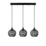 Casa si Gradina - Corpuri si surse de iluminat - Lustre si pendule - Candelabru, Opviq, metal, negru, 69x17x113 cm - Infinity.ro