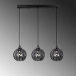 Casa si Gradina - Corpuri si surse de iluminat - Lustre si pendule - Candelabru, Opviq, metal, negru, 69x17x113 cm - Infinity.ro