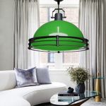 Casa si Gradina - Corpuri si surse de iluminat - Lustre si pendule - Candelabru, Opviq, metal, verde, diametru 30 cm, inaltime 100 cm - Infinity.ro