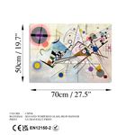 Casa si Gradina - Decoratiuni - Tablouri - Tablou decorativ, Wallxpert, sticla temperata, multicolor, 50x70 cm, 123BZM1509 - Infinity.ro