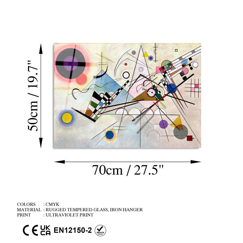 Casa si Gradina - Decoratiuni - Tablouri - Tablou decorativ, Wallxpert, sticla temperata, multicolor, 50x70 cm, 123BZM1509 - Infinity.ro
