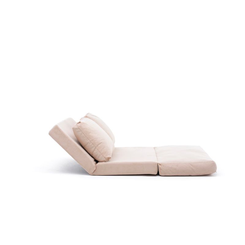 Casa si Gradina - Mobilier - Canapele si coltare - Canapele - Canapea extensibila, Hanah Home, metal, crem, 185x120 cm - Infinity.ro