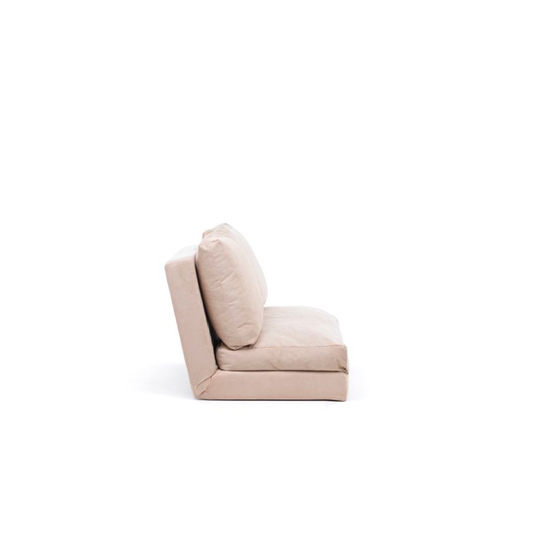 Casa si Gradina - Mobilier - Canapele si coltare - Canapele - Canapea extensibila, Hanah Home, metal, crem, 185x120 cm - Infinity.ro
