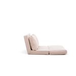 Casa si Gradina - Mobilier - Canapele si coltare - Canapele - Canapea extensibila, Hanah Home, metal, crem, 185x120 cm - Infinity.ro