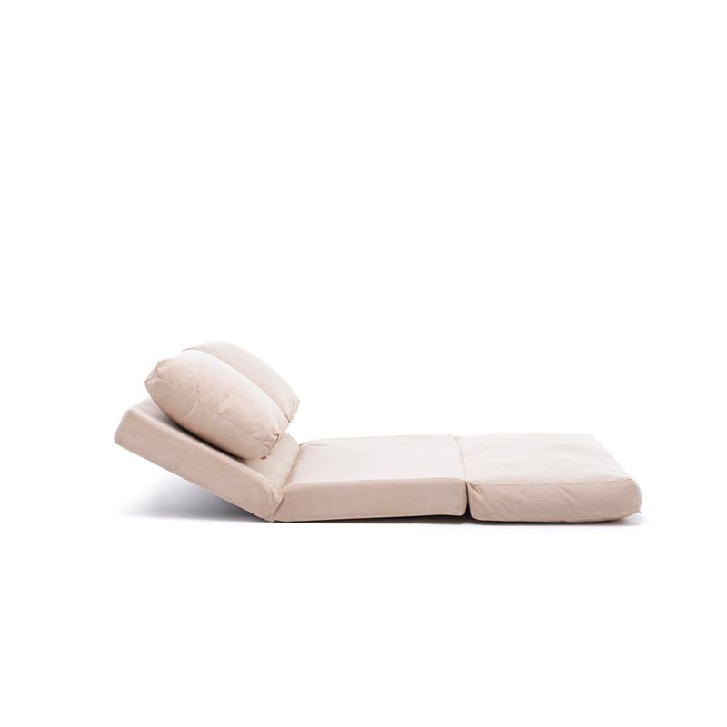 Casa si Gradina - Mobilier - Canapele si coltare - Canapele - Canapea extensibila, Hanah Home, metal, crem, 185x120 cm - Infinity.ro